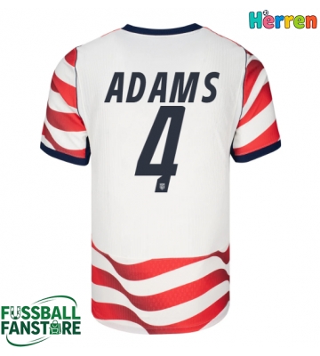 Vereinigte Staaten Tyler Adams #4 Replik Heimtrikot WM 2026 Kurzarm